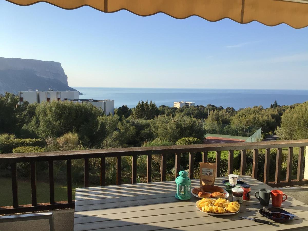 Cassis 4Pers Vue Mer Wifi Tennis Parking Piscine Kültér fotó