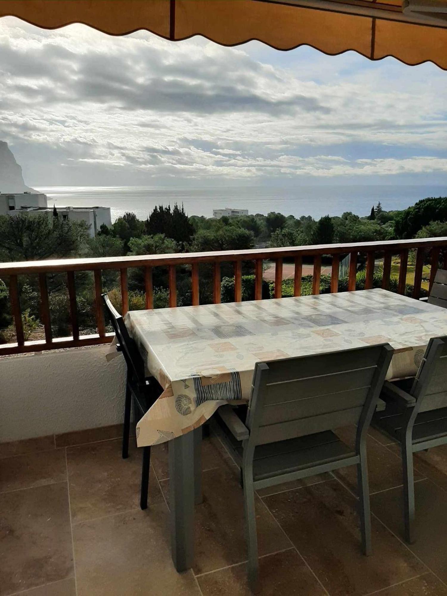 Cassis 4Pers Vue Mer Wifi Tennis Parking Piscine Kültér fotó